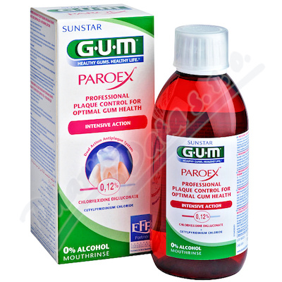 GUM úst.výpl.PAROEX(CHX 0.12%)300ml 1784