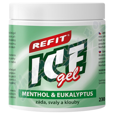 Refit Ice masáž.gel s eukal.+ment.230ml