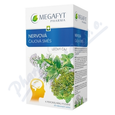 MEGA Nervová čajová směs n.s.20x1,5g