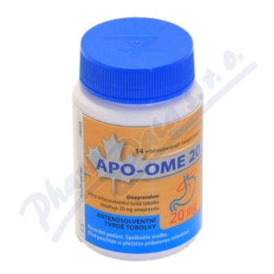 Apo-ome 20 por.cps.etd.14x20mg