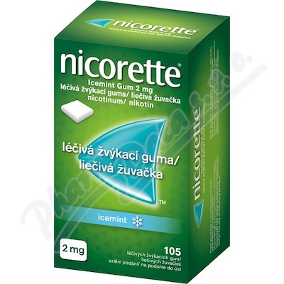 Nicorette Icemint Gum 2mg gum.105x2mg