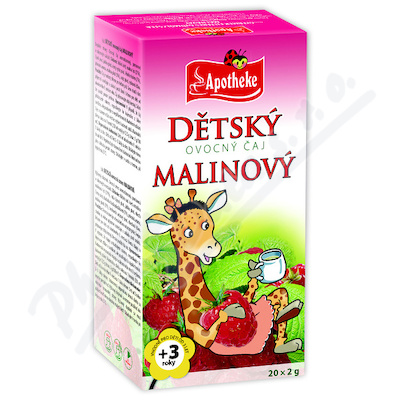 Čaj Dětský ovocný malina 20x2g APOTHEKE