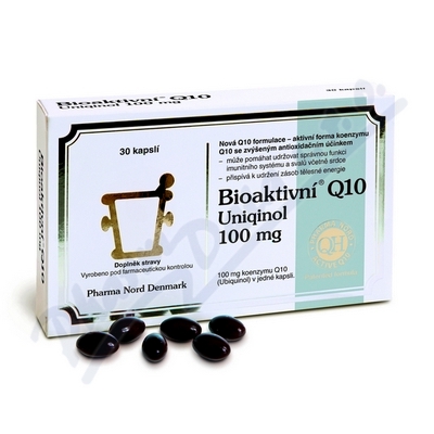 Bioaktivni Q10 Uniquinol 100mg cps.30