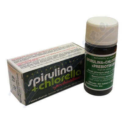 Spirulina+Chlorella+Probiotikum tbl.90