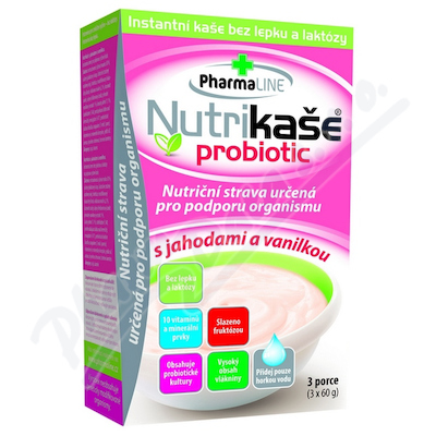 Nutrikaše probiotic-jah.+vanil.180g(3x60