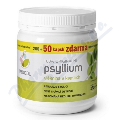 Psyllium kapsle 250 ks