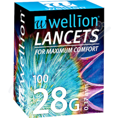 Lancety Wellion 100 ks 28G