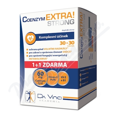 Coenzym Extra Stro.60mg DaV.tob.30+30zda