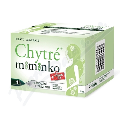 Chytré miminko methylfolat 1  60tbl.