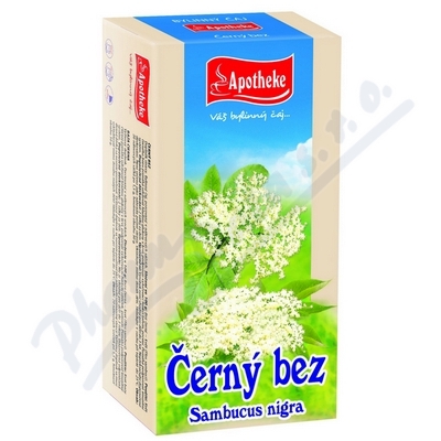 Čaj Černý bez květ 20x1.5g APOTHEKE