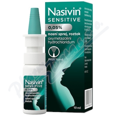 Nasivin Sensitive 0.5mg/ml na.spr.s.10ml