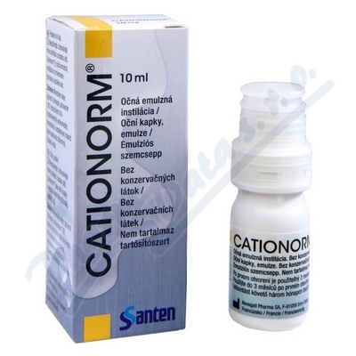 Cationorm 10 mg oční emulze