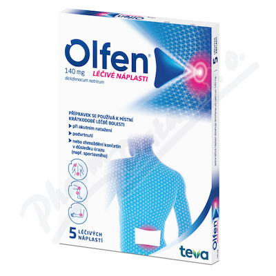 Olfen 140mg léč.nápl.drm.emp.med.5x140mg