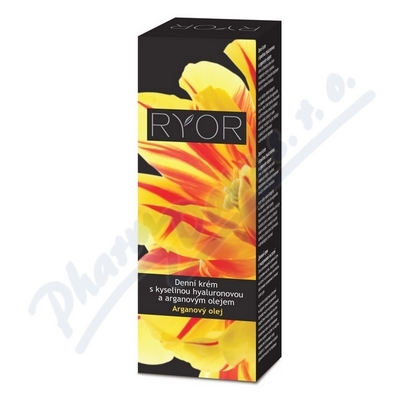 RYOR Argan.denní kr.s kys.hyaluron.50ml