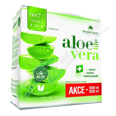 AloeVeraLife šť.ALOE 99.7% 1000ml1+1zd