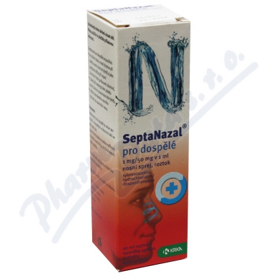 Septanazal dosp.1mg/50mg nas.spr.10ml