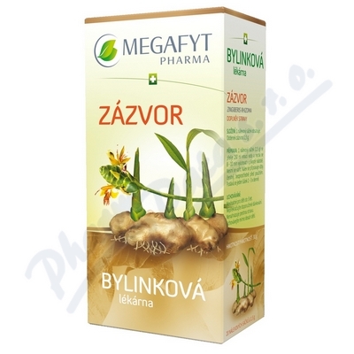 MEGA Bylinková lékárna Zázvor 20x1.5g