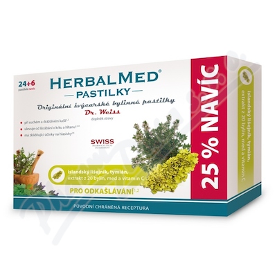 HerbalMed Dr.Weiss Isl.liš+tym+vitC24+6