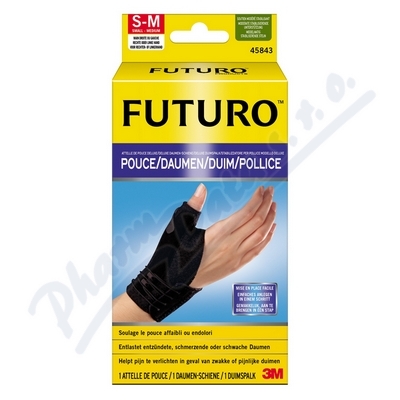 FUTURO Bandáž na palec L-XL černá barva