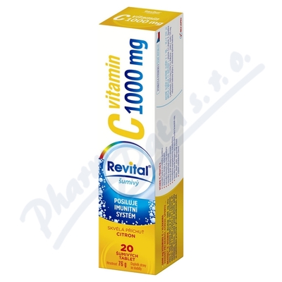 Revital C vitam.1000mg Citron eff.tbl.20