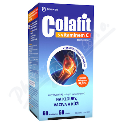 COLAFIT s Vitamínem C 60+60 kostek