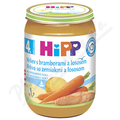 HiPP BM mrkev,brambor,losos190g CZ6105