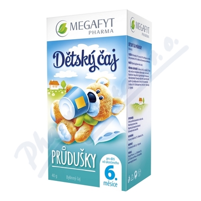 MEGA Dětský čaj průdušky 20x2 g