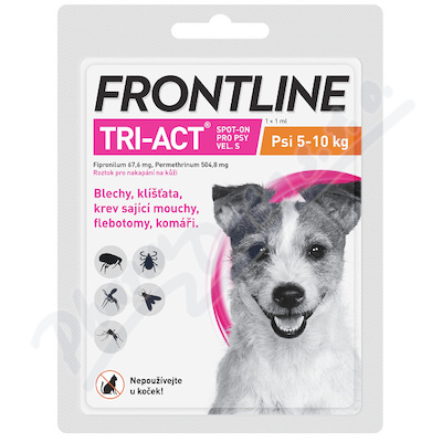 Frontline Tri-Act psi 5-10kg S spot.1x1