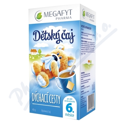 MEGA Dětský čaj Dýchací cesty n.s.20x2g