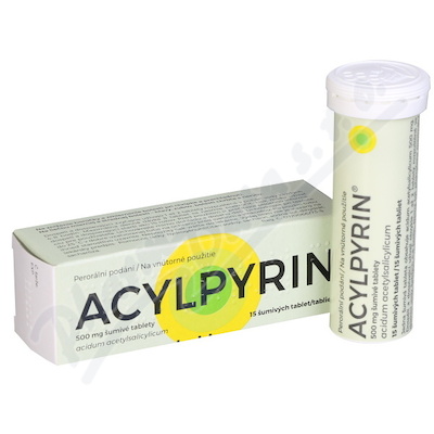 Acylpyrin 500mg por.tbl.eff.15x500mg