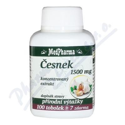 MedPh Česnek 1500mg 107tob.