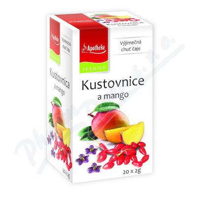 Čaj Kustovnice s mangem 20x2g APOTHEKE