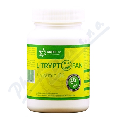 L-Tryptofan+vit. B6-200mg/2.5mg tbl.60