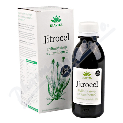 Jitrocel byl.sirup s vit.C bez cukr 225g