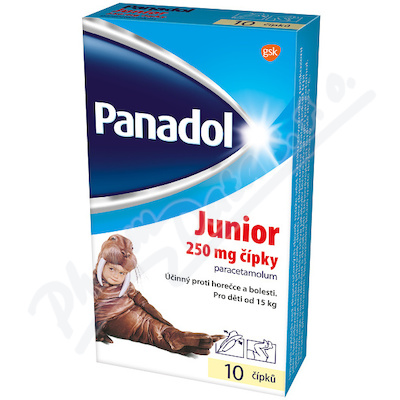 Panadol Junior čípky 10x250mg