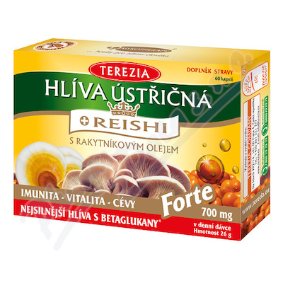 TEREZIA Hlíva ústř.s REISHI FORTE60CPS