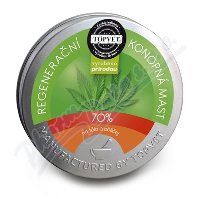 TOPVET - Regenerač.konop.mast 70% 100ml