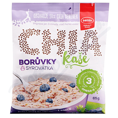 Chia kaše borůvky a syrovátka 65g