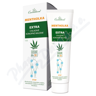 Cannaderm Mentholka EXTRA kon.maz.150ml