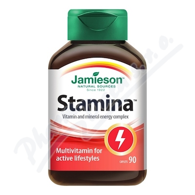 JAMIESON Stamina kompl.vitam.a min.90tbl