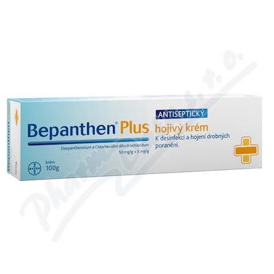 Bepanthen Plus 500mg/g+5mg/g crm.1x100g