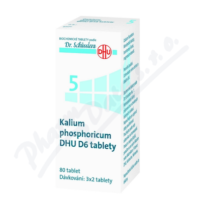 No.5 Kalium phosphoricum DHU D6 80tbl.