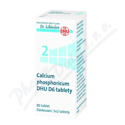 No.2 Calcium phosphoricum DHU D6 80tbl.