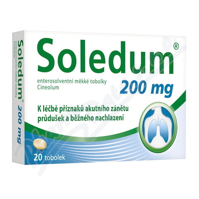 Soledum 20x200mg enterosol.měkké tob.