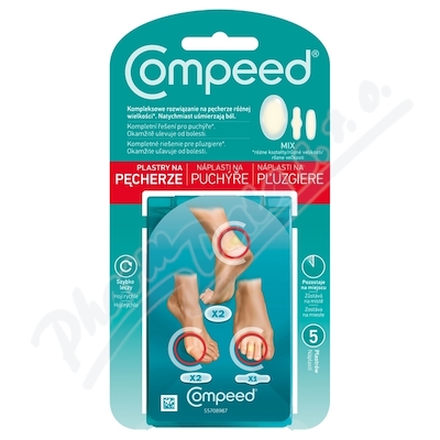 COMPEED Náplasti na puchýře-mix 5 ks