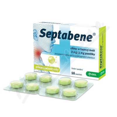 Septabene citr.a bez.kvet 16pas.3mg/1mg