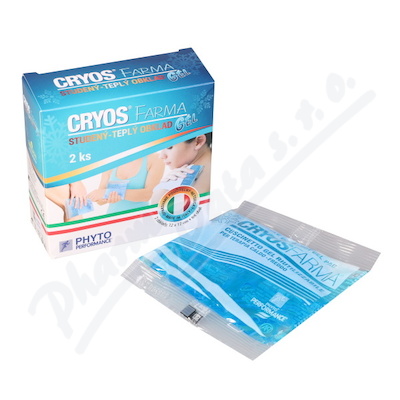 CRYOSFARMA 12x12cm gel.stud./tep.obk.2ks