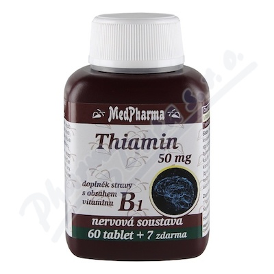 MedPh Thiamin (B1) 50mg 67tbl.