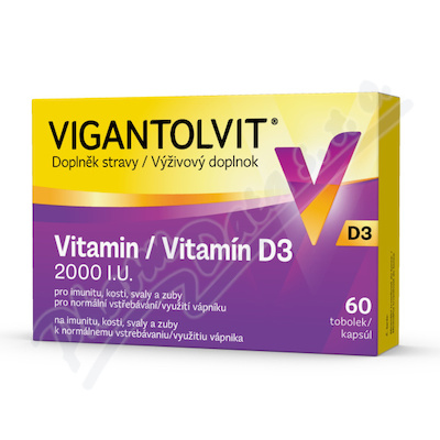 Vigantolvit D3 2000 I.U. 60 tbl