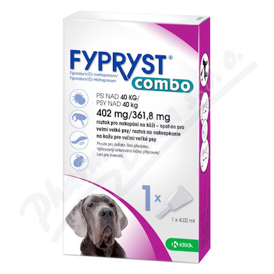 FYPRYST combo 1x4.02ml spot-on 40kgpsy